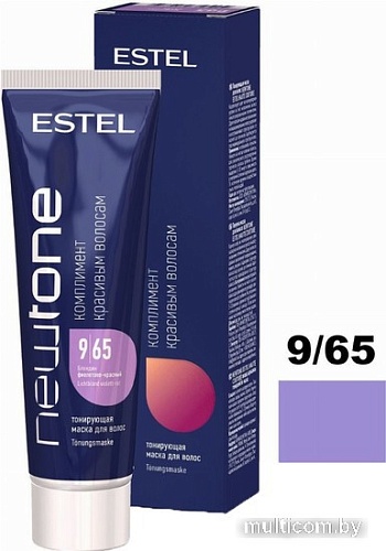 Оттеночная маска Estel Professional Newtone 9/65 Блондин фиолетово-красный 60 мл