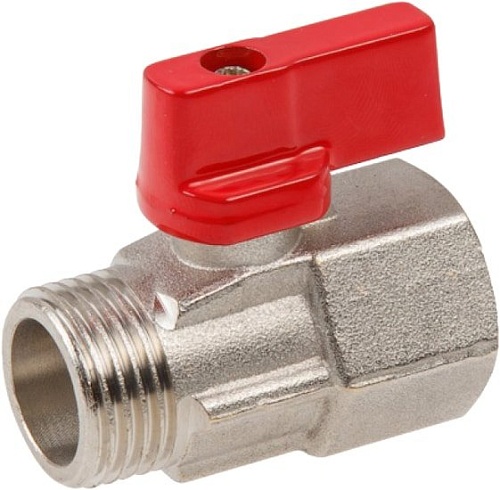 Запорная арматура AV Engineering Шаровой кран Mini ручка НР-ВН 1/2" AVE13712R