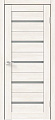 Межкомнатная дверь Velldoris Eco Flex City 7 60x200 (дуб бьянко/стекло мателюкс)
