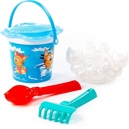 Набор игрушек для песочницы Полесье Три кота и море приключений №1 91901 (в ассортименте)