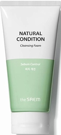 The Saem Пенка для умывания Natural Condition Cleansing Foam Sebum Controlling (150 мл)