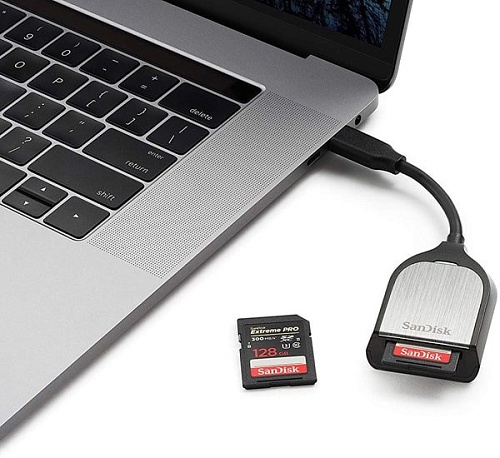 Кардридер SanDisk Extreme Pro SD USB-C SDDR-409-G46