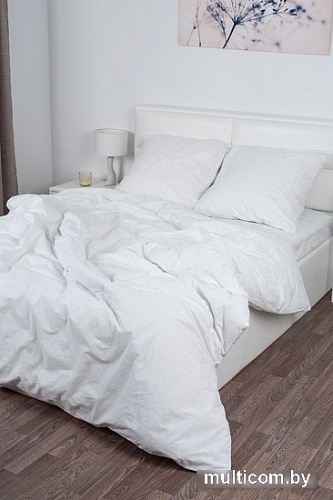 Постельное белье Миланика Бриллиант 2сп (поплин-жаккард)