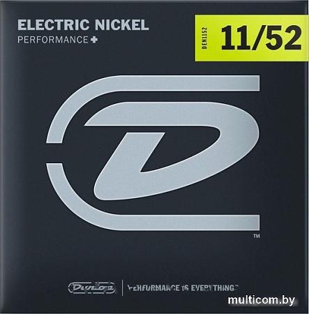 Струны для гитары Dunlop Manufacturing DEN1152 EG-NKL 11-52