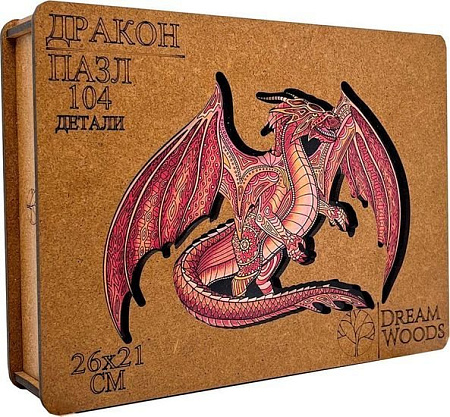 Пазл Dream Woods Дракон P-015 (104 эл)