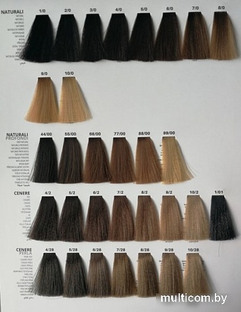 Крем-краска для волос Lisap Oil Protection Complex 1/01 иссиня черный 100 мл