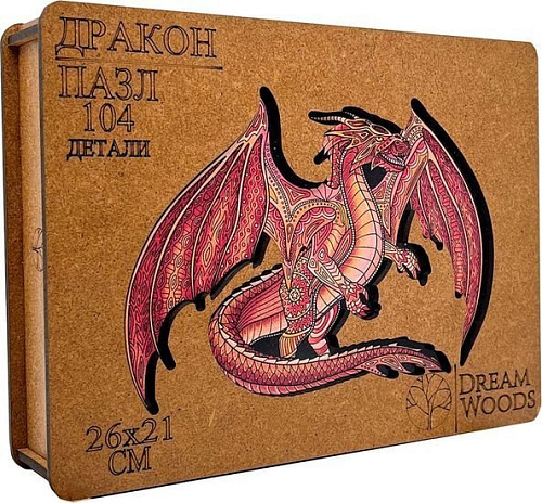 Пазл Dream Woods Дракон P-015 (104 эл)