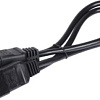Кабель ITK C13 - C14 PC-C13C14-3M (3 м, черный)