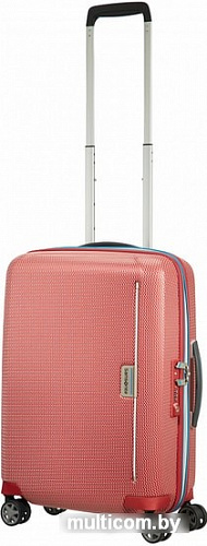 Чемодан-спиннер Samsonite Mixmesh Red/Pacific Blue 55 см