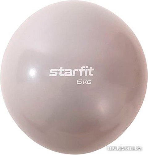 Мяч Starfit GB-703 6 кг (серый пастель)