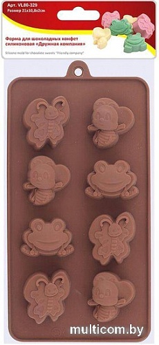 Мини-формочка Мультидом Дружная компания VL80-329