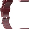 Ремешок Rumi кожаный Slim 22 мм (бордовый)