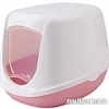 Туалет-домик Savic Duchesse (белый/розовый)