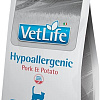 Сухой корм для кошек Farmina Vet Life Hypoallergenic Pork &amp; Potato (гипоаллергенный с картофелем и свининой) 400 г