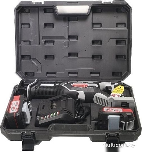 Сабельная пила Интерскол НПА-200/36ВЭ 818.2.2.70 (с 2-мя АКБ, кейс)