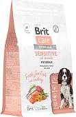 Сухой корм для собак Brit Dog Adult Sensitive Metabolic с морской рыбой и индейкой 3 кг