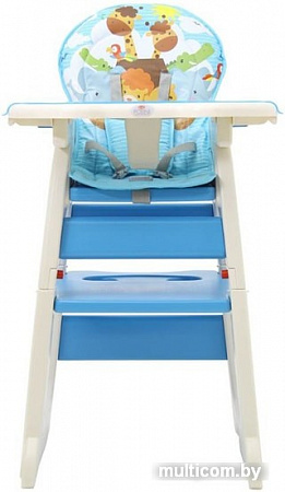 Стульчик для кормления Polini Kids 460 (синий)