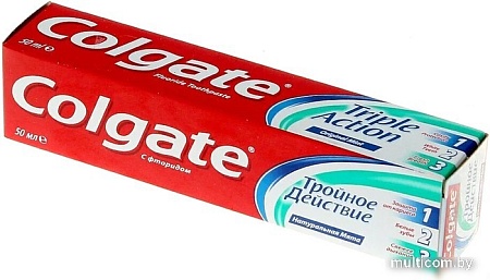 Зубная паста Colgate Тройное действие (50 мл)