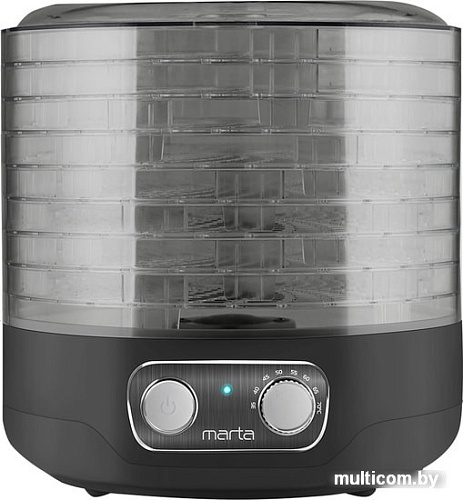 Сушилка для овощей и фруктов Marta MFD-208PS (черный жемчуг)