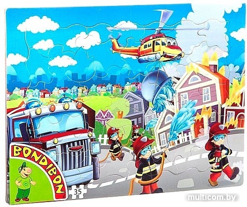 Мозаика/пазл Bondibon Пожарная служба