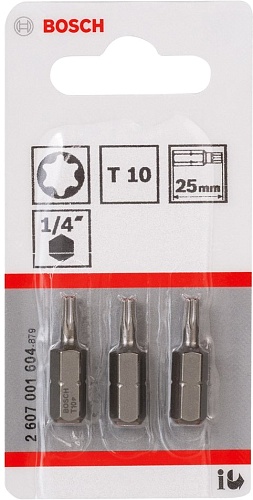 Набор бит Bosch 2607001604 3 предмета