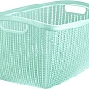 Корзина Idea Вязание 26 л (фисташковый)
