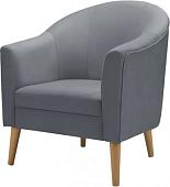 Интерьерное кресло Mio Tesoro Арти (Velutto 32/натуральное дерево)