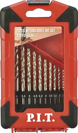 Набор сверл P.I.T. ASET01-013A