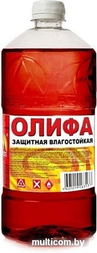 Пропитка Вершина Олифа защитная влагостойкая 1 л