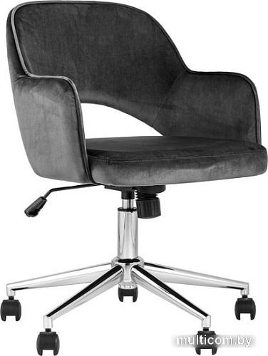 Кресло Stool Group Кларк велюр (серый)