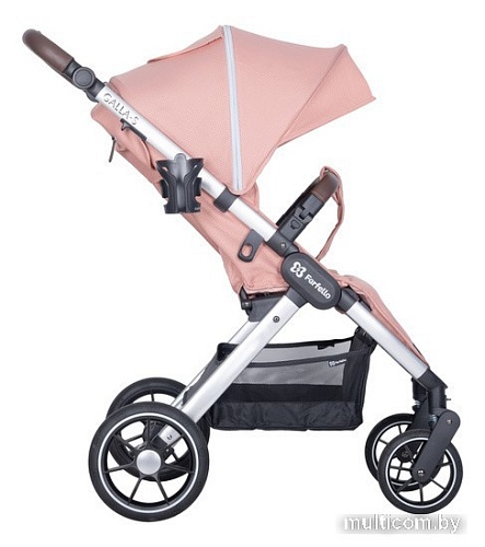 Коляска прогулочная «книга» Farfello Galla-S (коралловый)