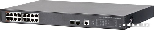 Коммутатор Dahua DH-PFS4218-16GT-240
