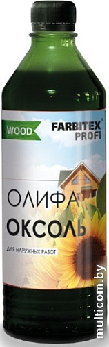 Пропитка Farbitex Profi Wood Олифа Оксоль марка ПВ 3 л