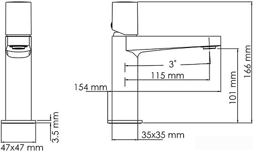 Смеситель Wasserkraft Naab 8603