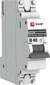 Выключатель автоматический EKF ВА 47-63 1Р 40А (B) PROxima mcb4763-1-40B-pro