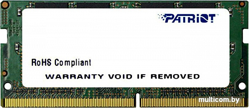 Оперативная память Patriot 8GB DDR4 PS4-17000 [PSD48G213381S]