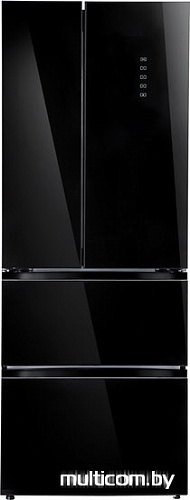 Холодильник Tesler RFD-360I Black Glass