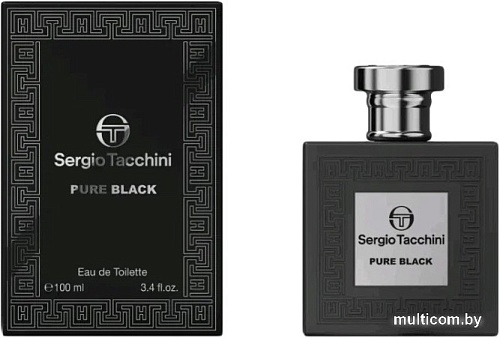 Туалетная вода Sergio Tacchini Pure Black EdT (100 мл)