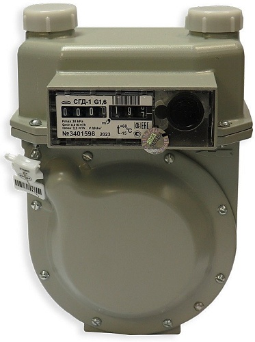Счетчик газа БелОМО СГД-1-2-1-G1.6 (правый)