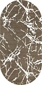 Ковер для жилой комнаты Safyun Bravo SN539-LIGHT-BROWN-OVAL (2x3)
