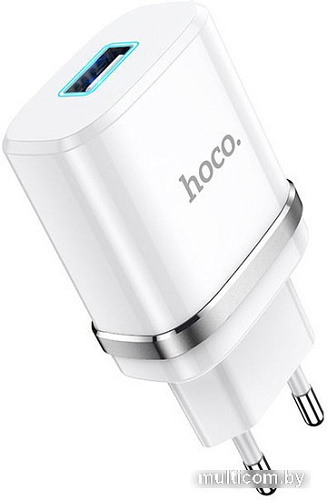 Сетевое зарядное Hoco N1 Ardent (белый)