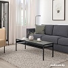 Журнальный столик Ikea Нибода (серый бетон/черный) 304.526.08