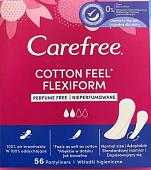 Прокладки ежедневные Carefree Cotton Feel Flexiform (56 шт)