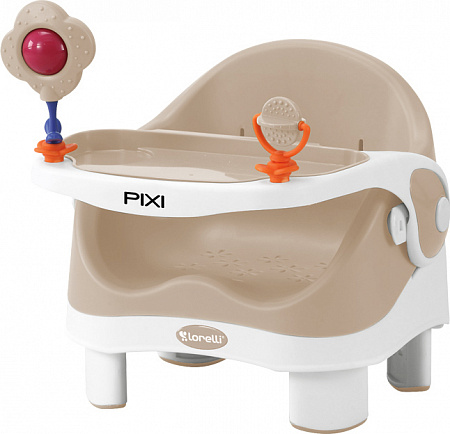 Стульчик для кормления Lorelli Pixi Beige&White [10100280002]