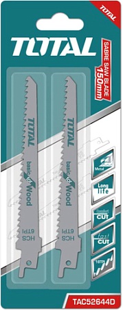 Набор пильных полотен Total TAC52644D (2 шт)