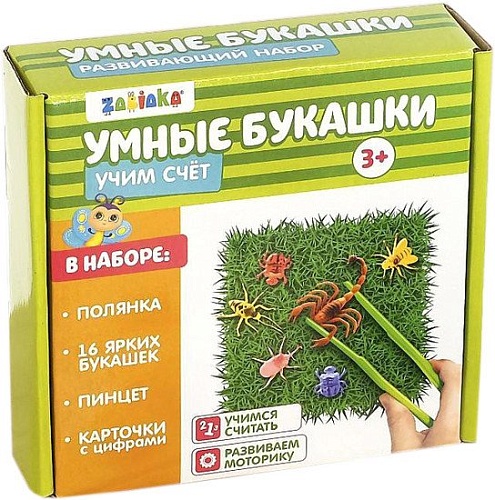 Развивающая игра Zabiaka Умные букашки 4429018