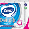 Туалетная бумага Zewa Deluxe Белая 3 слоя (24 рулона)