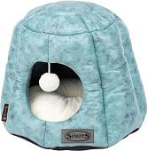 Лежак Scruffs Knightsbridge Cat Igloo 661556 (бирюзовый)