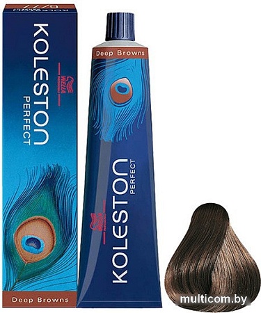 Wella Professionals Koleston Perfect 6/3 темный блонд (золотистый)
