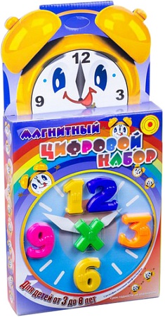Набор цифр ЭРА Магнитный цифровой набор. Тип 4 С-270-57238307